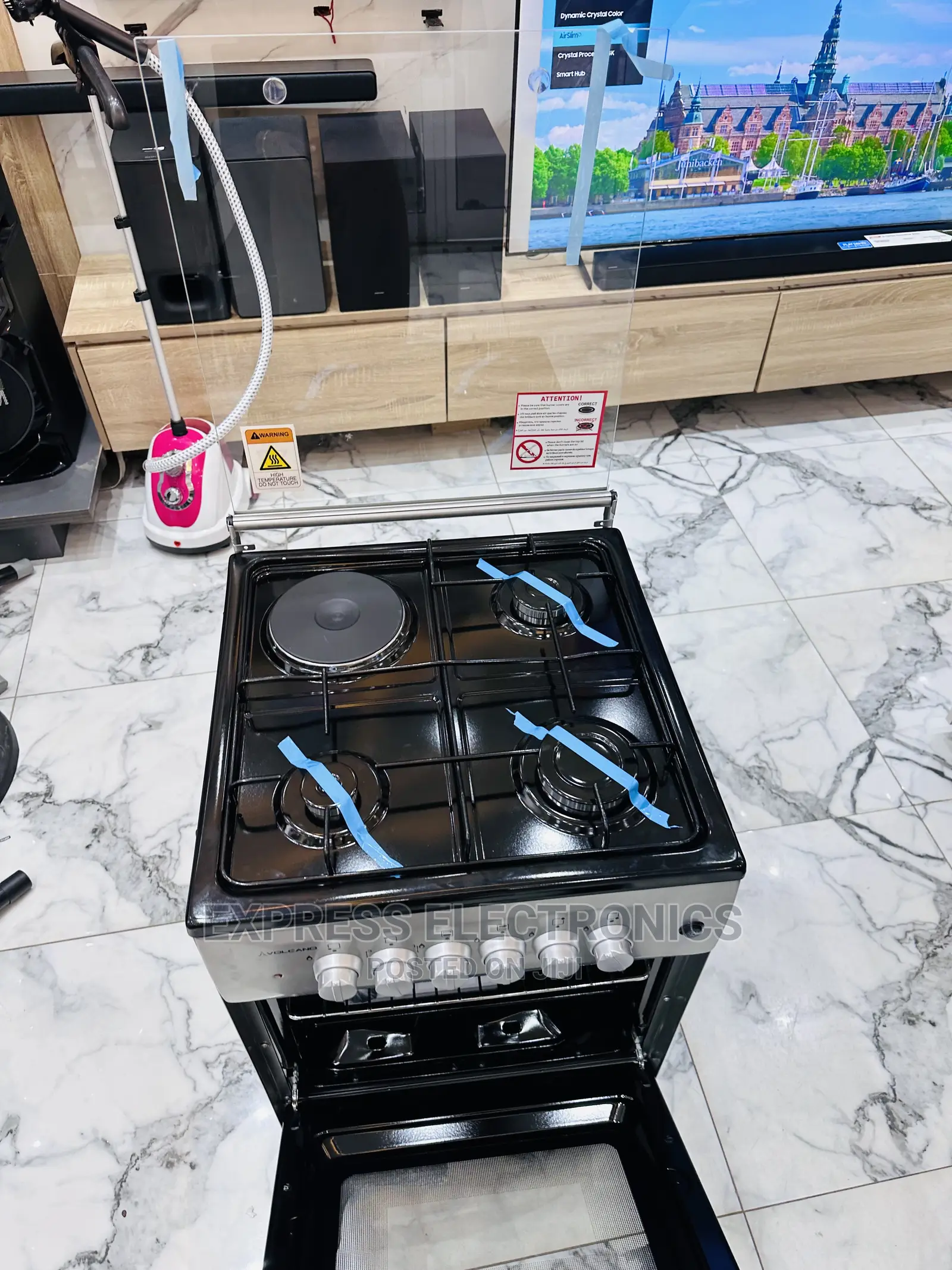 Tremendous Work 3gas 1electric Cooker Oven