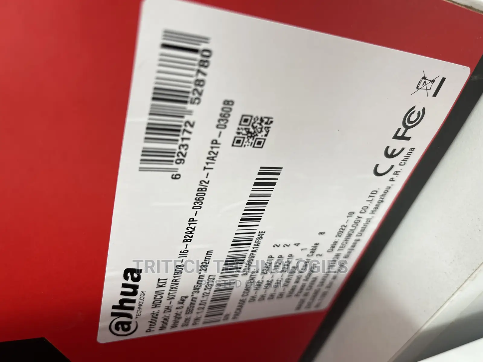 Dahua 8ch KIT 1080P [2mp] With 500gb HDD