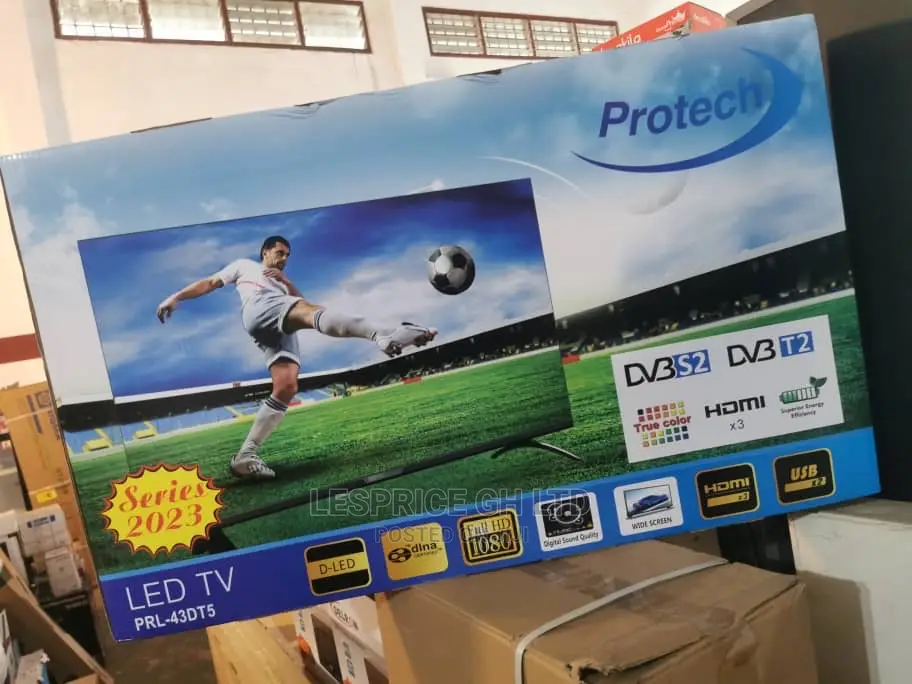 Protech 43” Led FHD DVB S2T2 TV