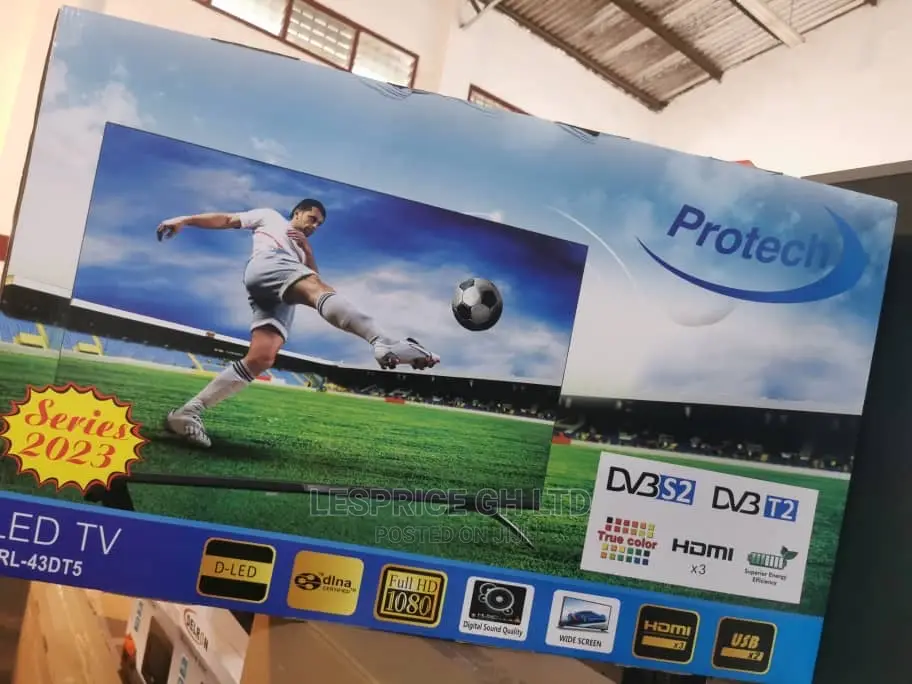 Unique Brand New Protech 43” Digital TV