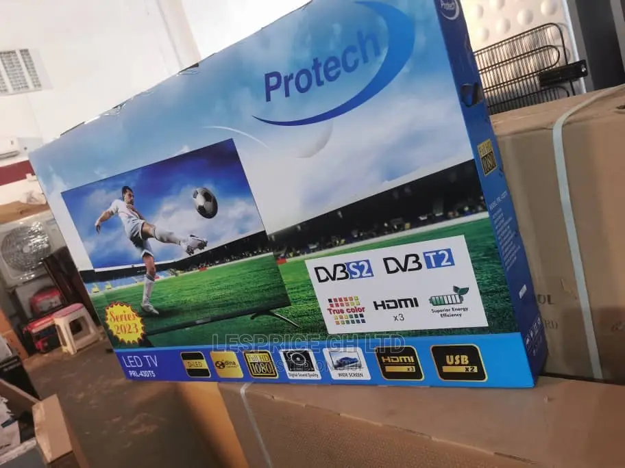 Protech 43” Digital Satellite Ultra UHD TV