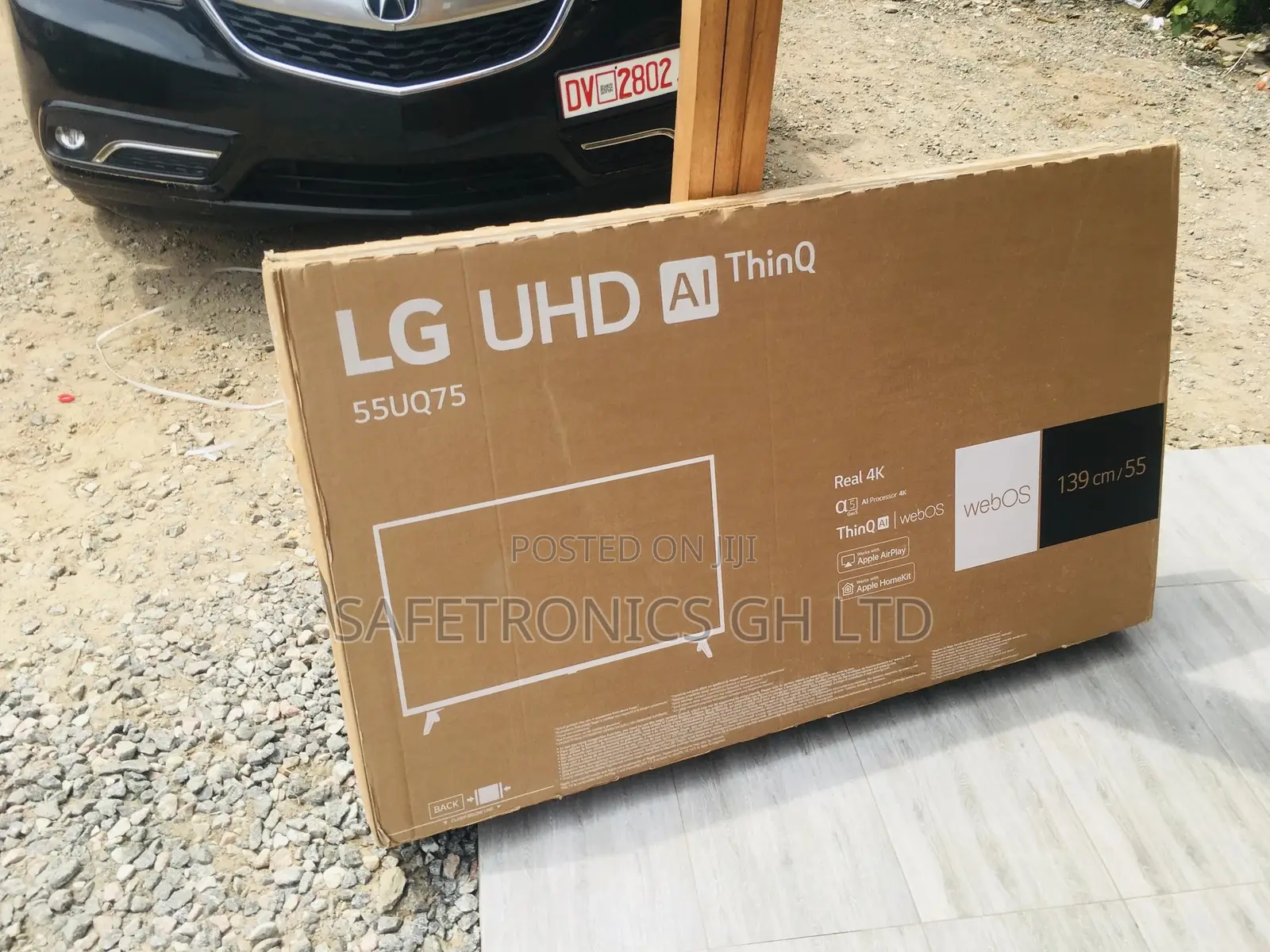 Adorable  Glossy 55 Inches LED UQ75 LG UHD Tv
