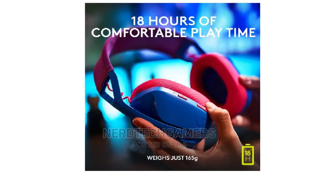 Logitech G435 LIGHTSPEED And Bluetooth Wireless Gaming Heads