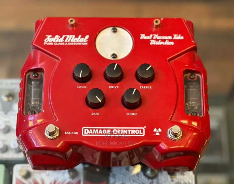 Guitar Effects Damage Control Solid Metal Dual Vacuum Tube