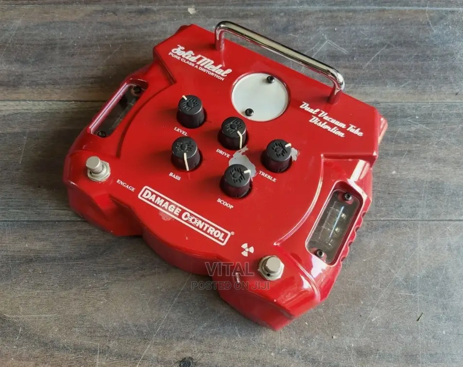 Guitar Effects Damage Control Solid Metal Dual Vacuum Tube