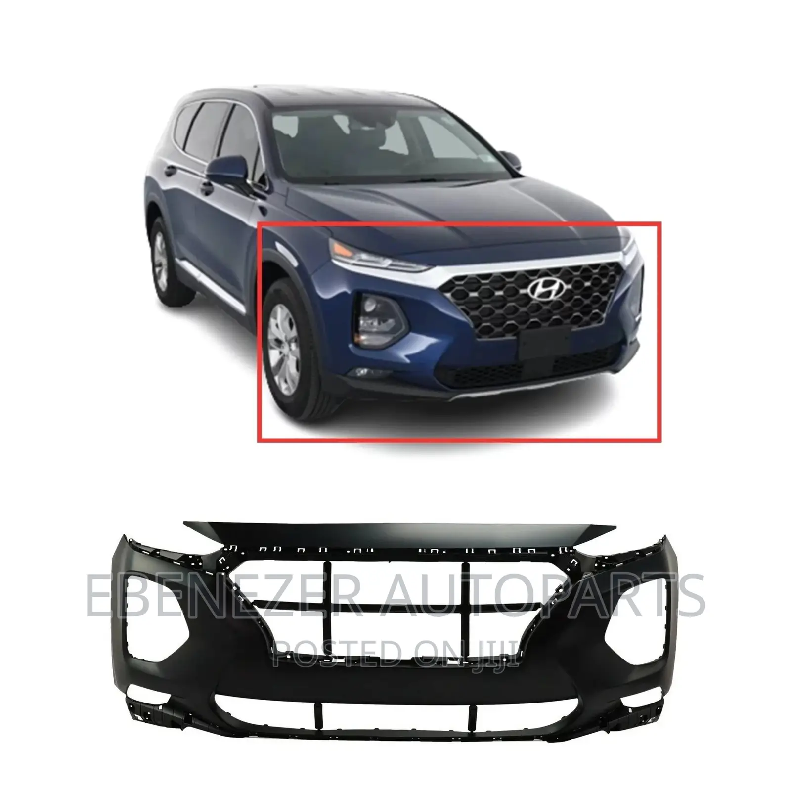Hyundai Santa Fe 2019 - 2020 Front Bumper