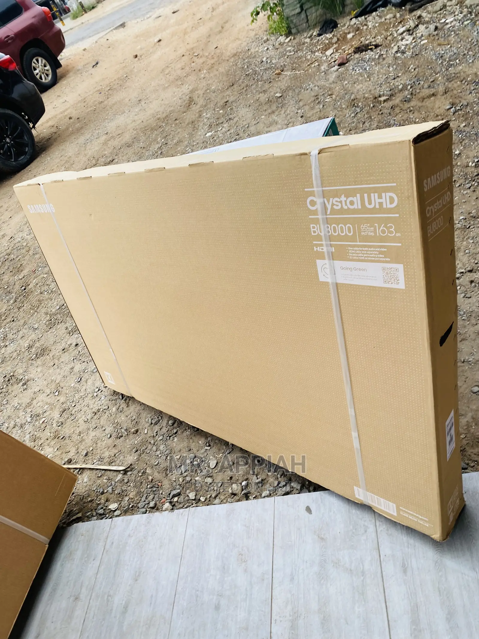Brand New Samsung 65 Inch Uhd Smart LED Tv(65AU7092)Black 