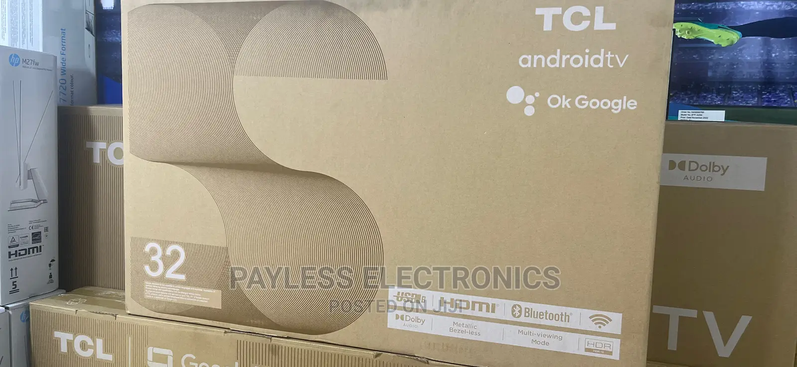 TCL 32 Inches Android Satellite Digital Televisions
