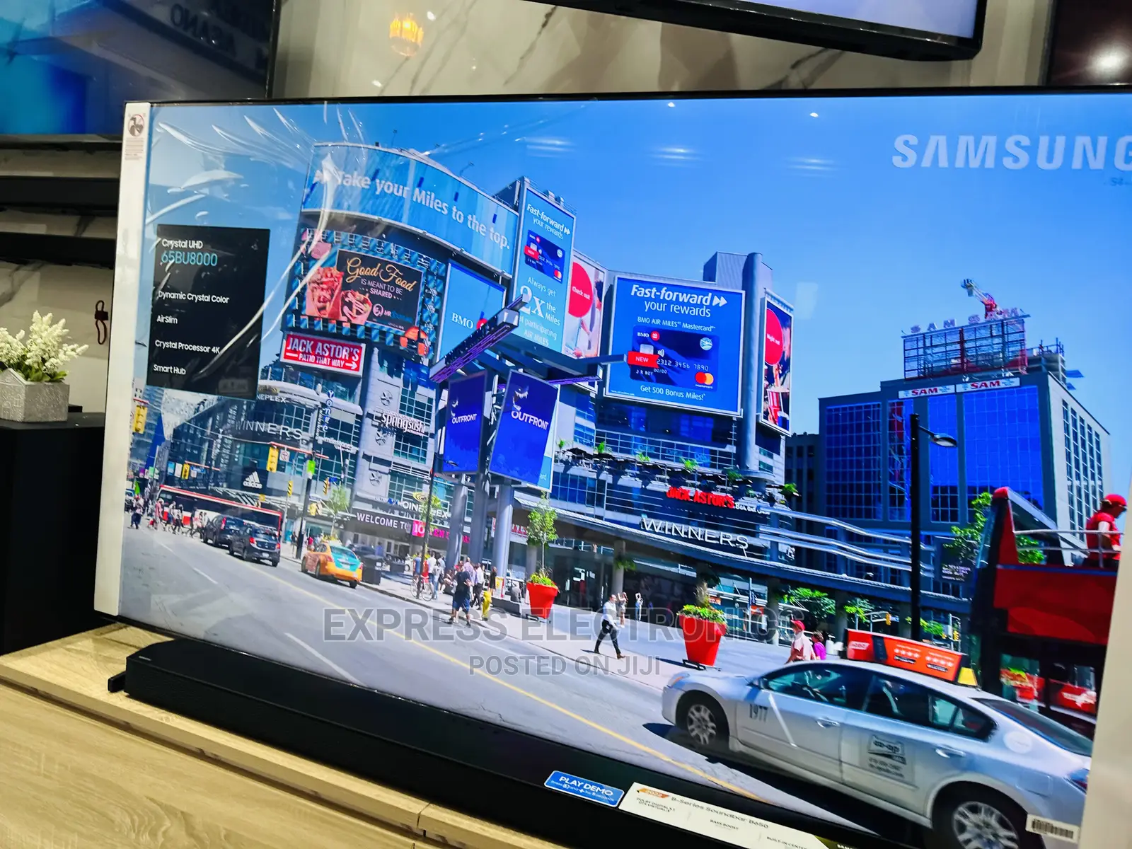 Samsung Tv Better Sound Quality Uhd Smart Ua55”Bu8000