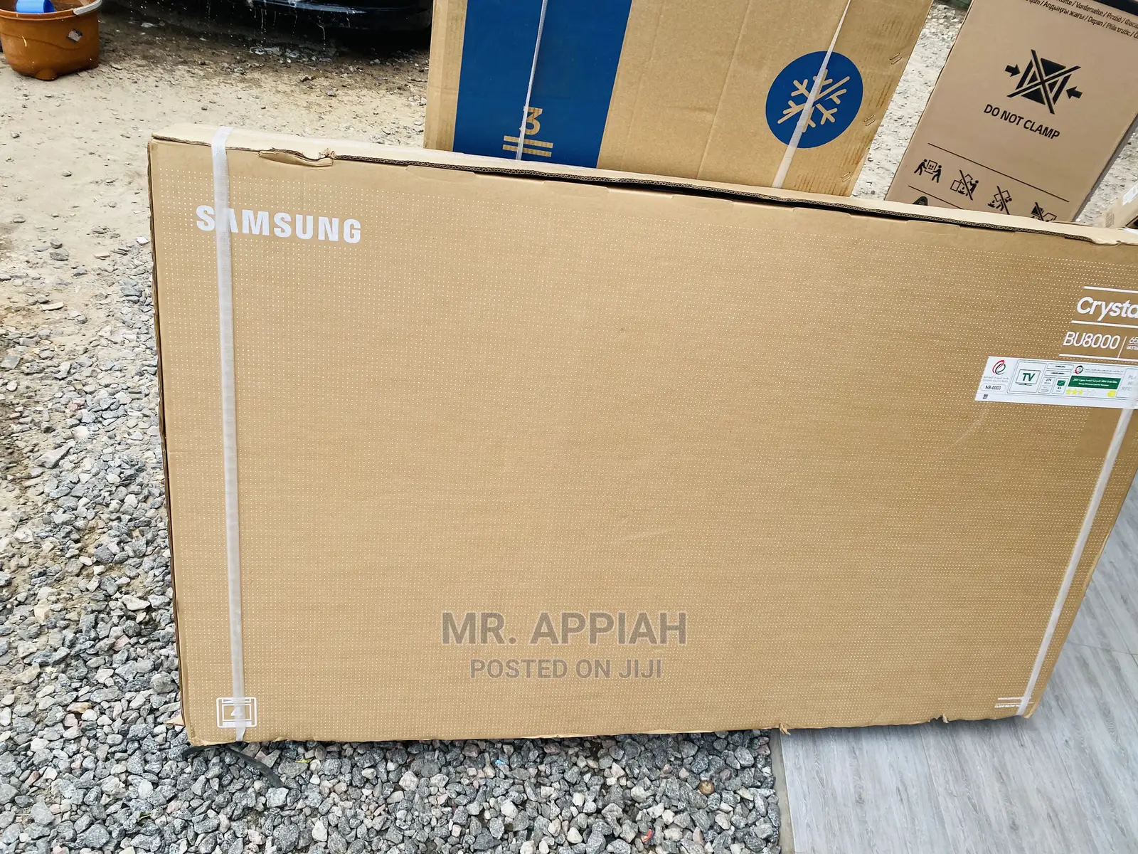 Reliable Samsung 65 Inch Uhd Smart Tv(65BU8000)Black.
