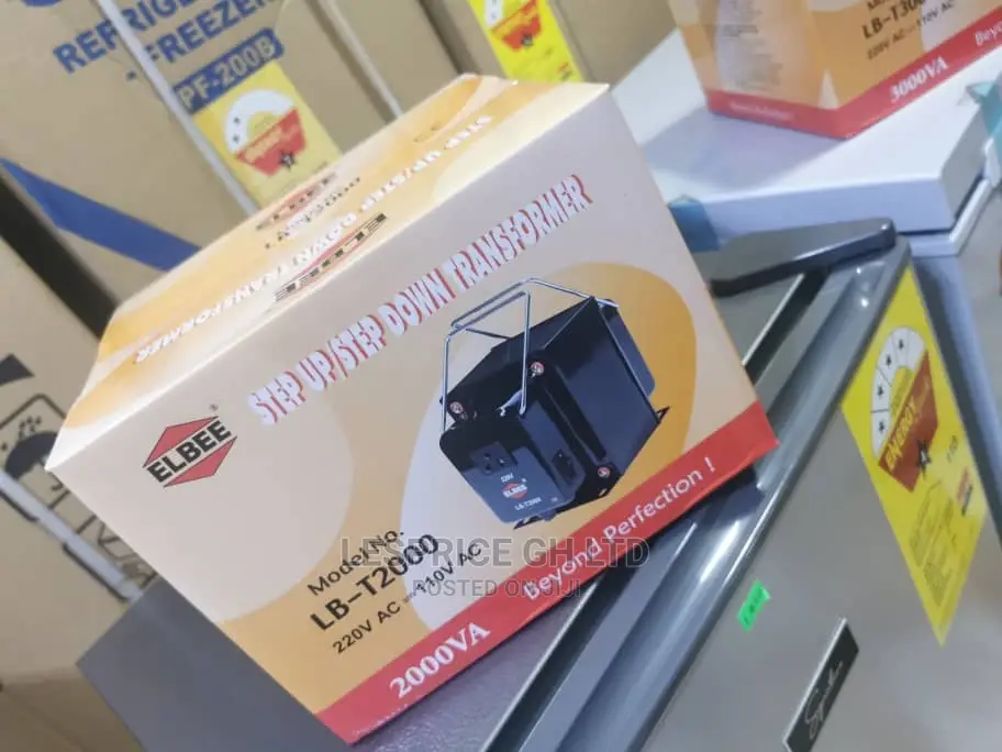 Elbee 2000VA Total Power Step Up/Down Transformer