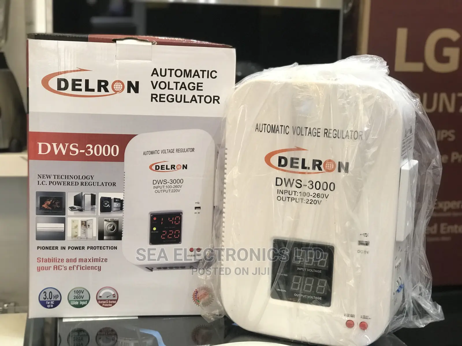 Delron Das-3000 Automatic Voltage Stabilizers - 3000va