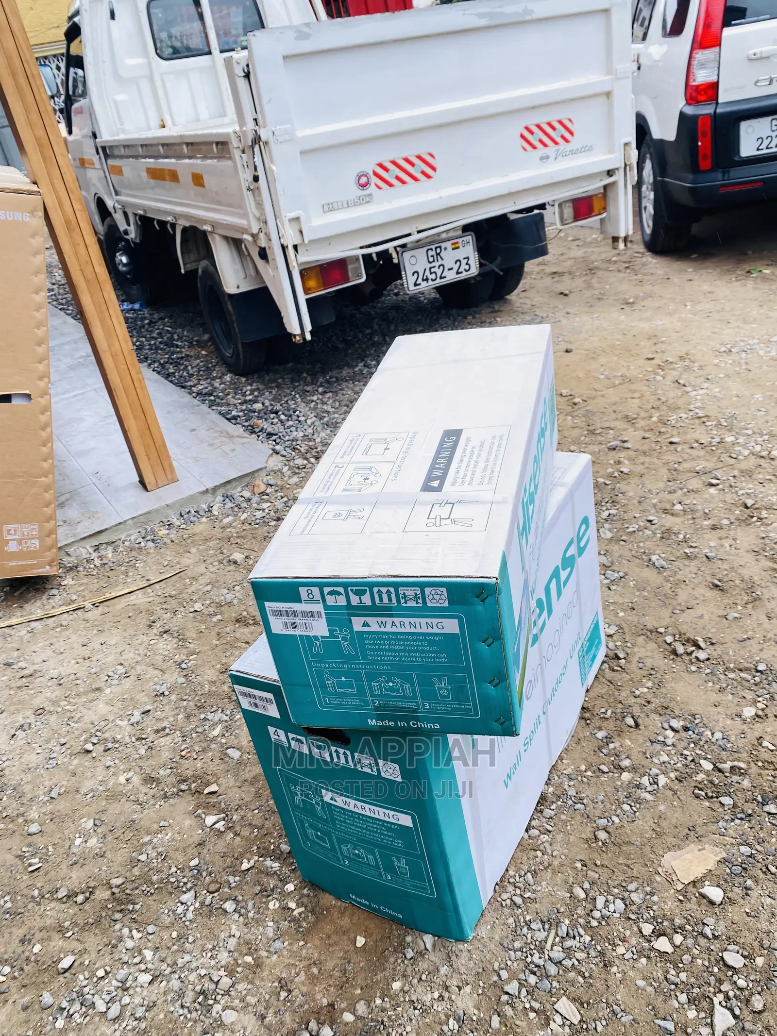 Sealed in Box 1.5hp Hisense Air Conditioner(White)