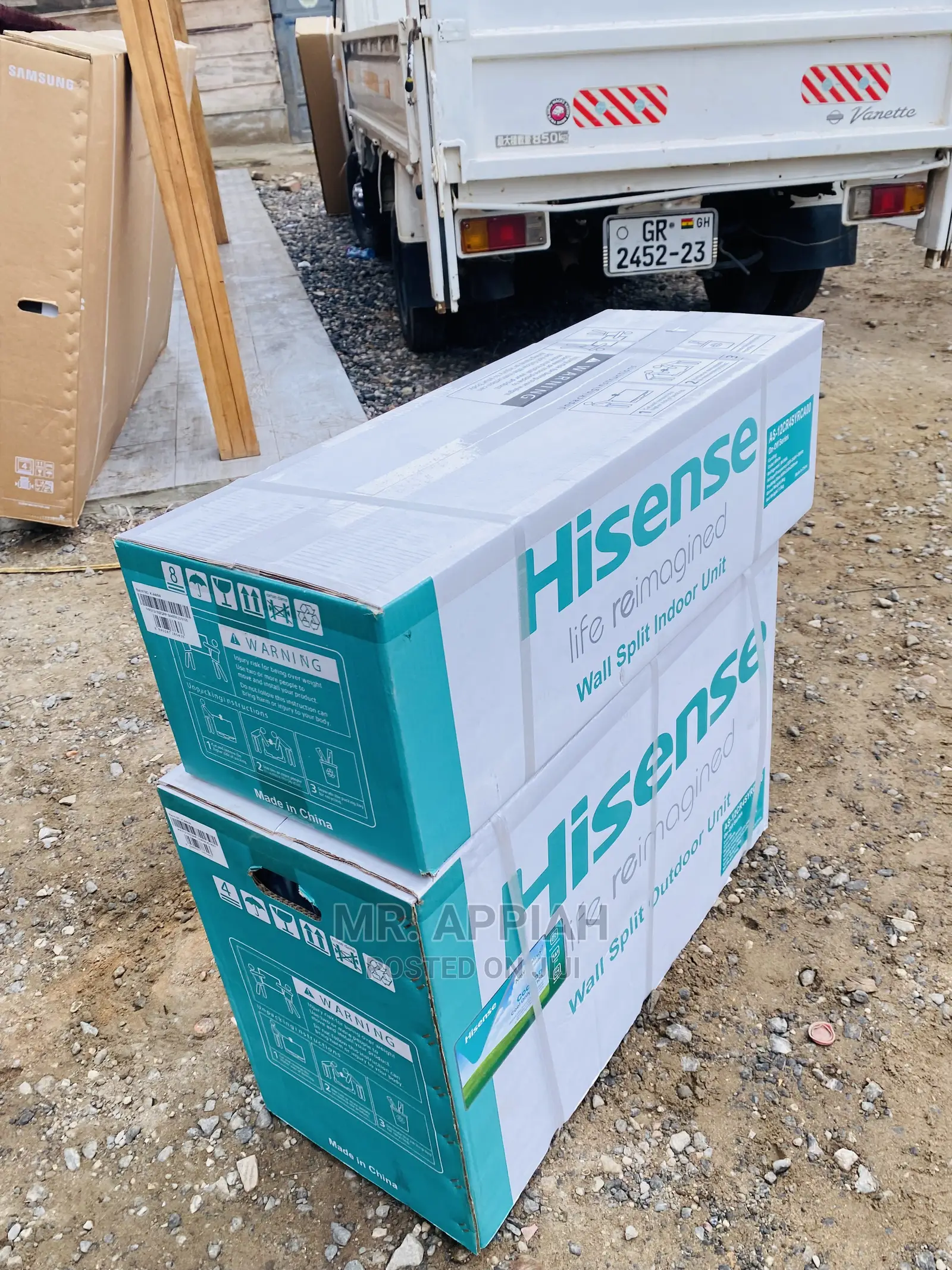 Budget-Friendly Hisense(White) 1.5hp Air Conditioner