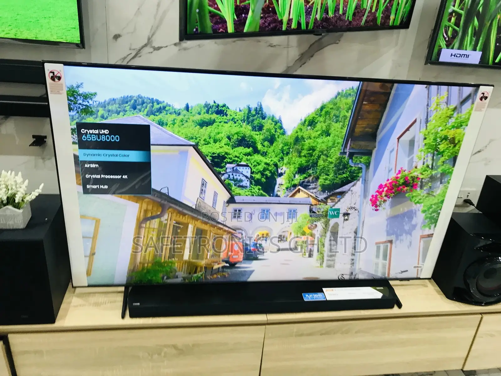 Led UHD Smart Samsung 65 Inches Glossy BU80 Tv
