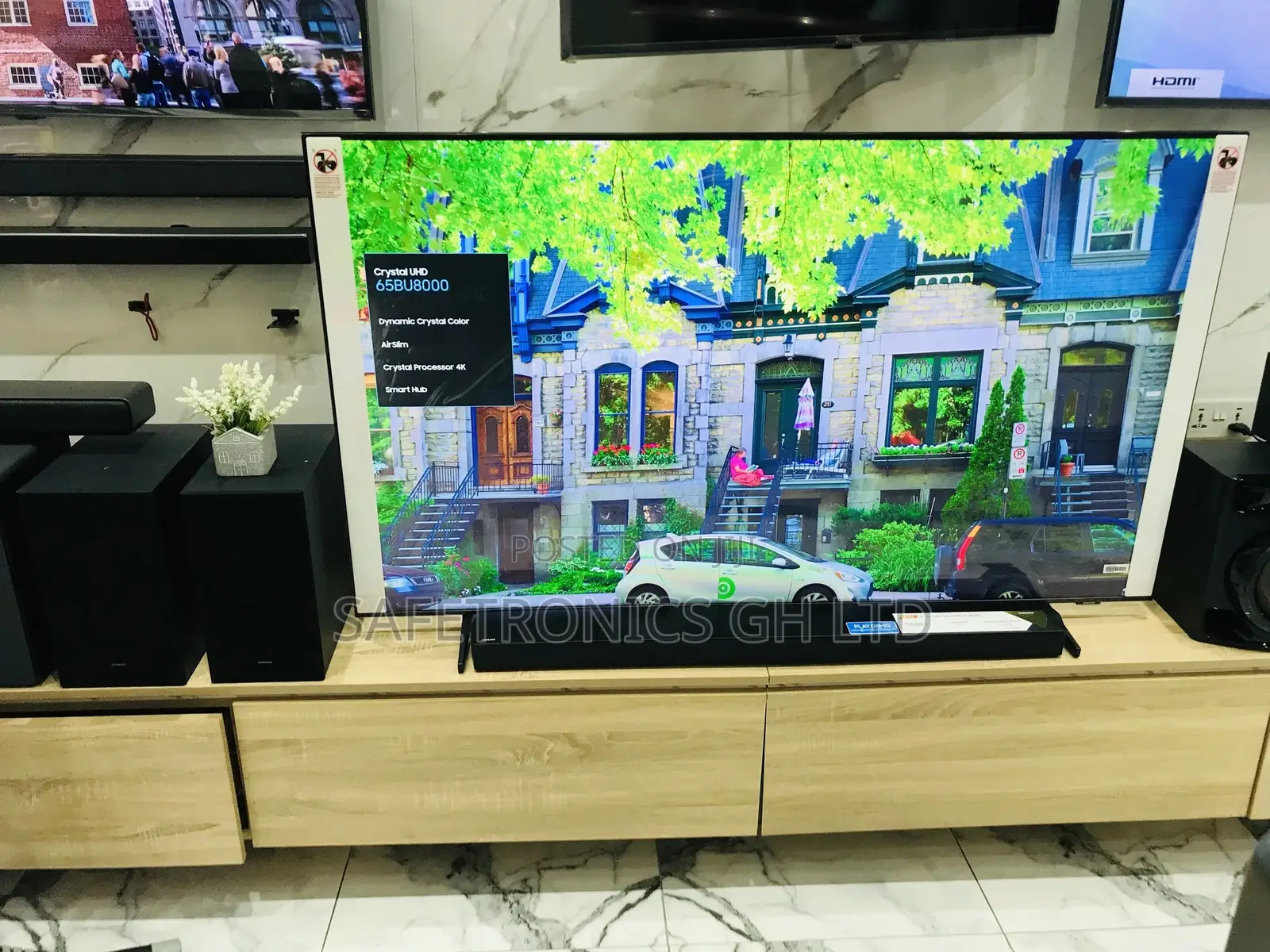 Samsung LED BU80 65 Inches Glossy Smart Ultra UHD Tv