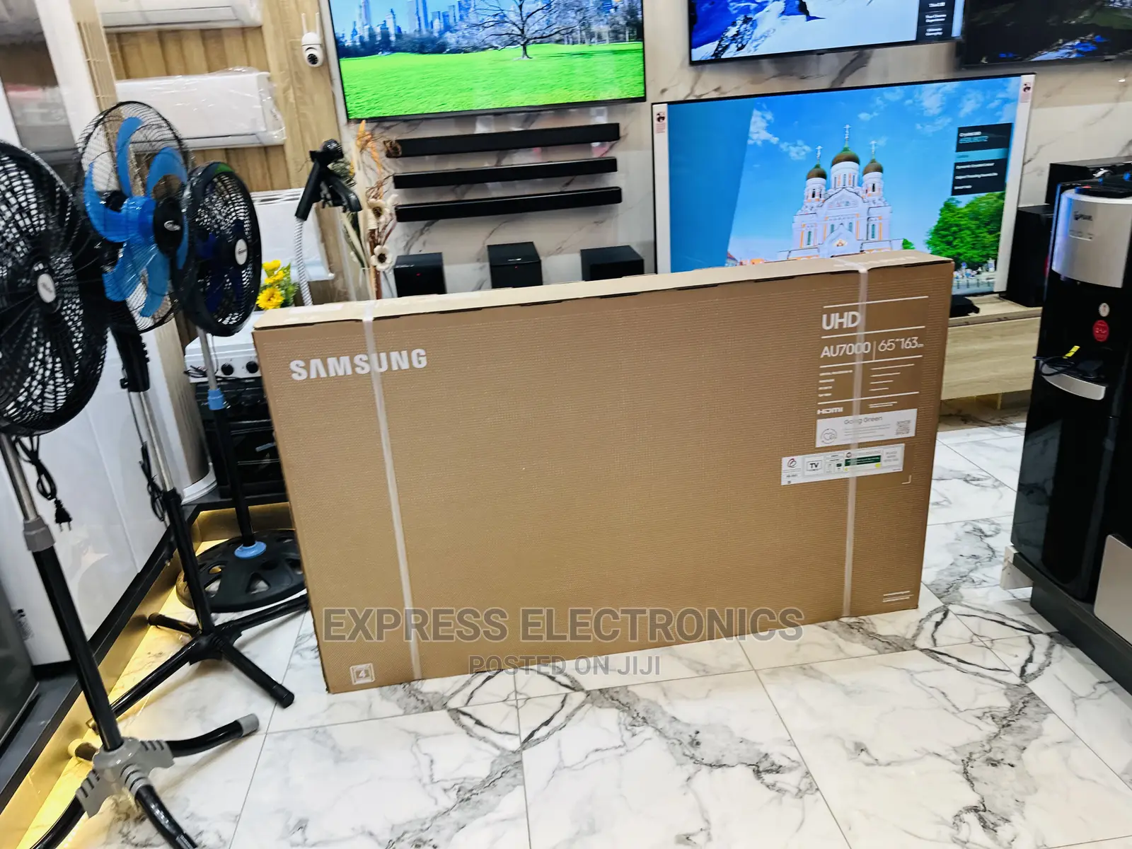 Samsung UHD Ua65”Au7092 Tv Smart