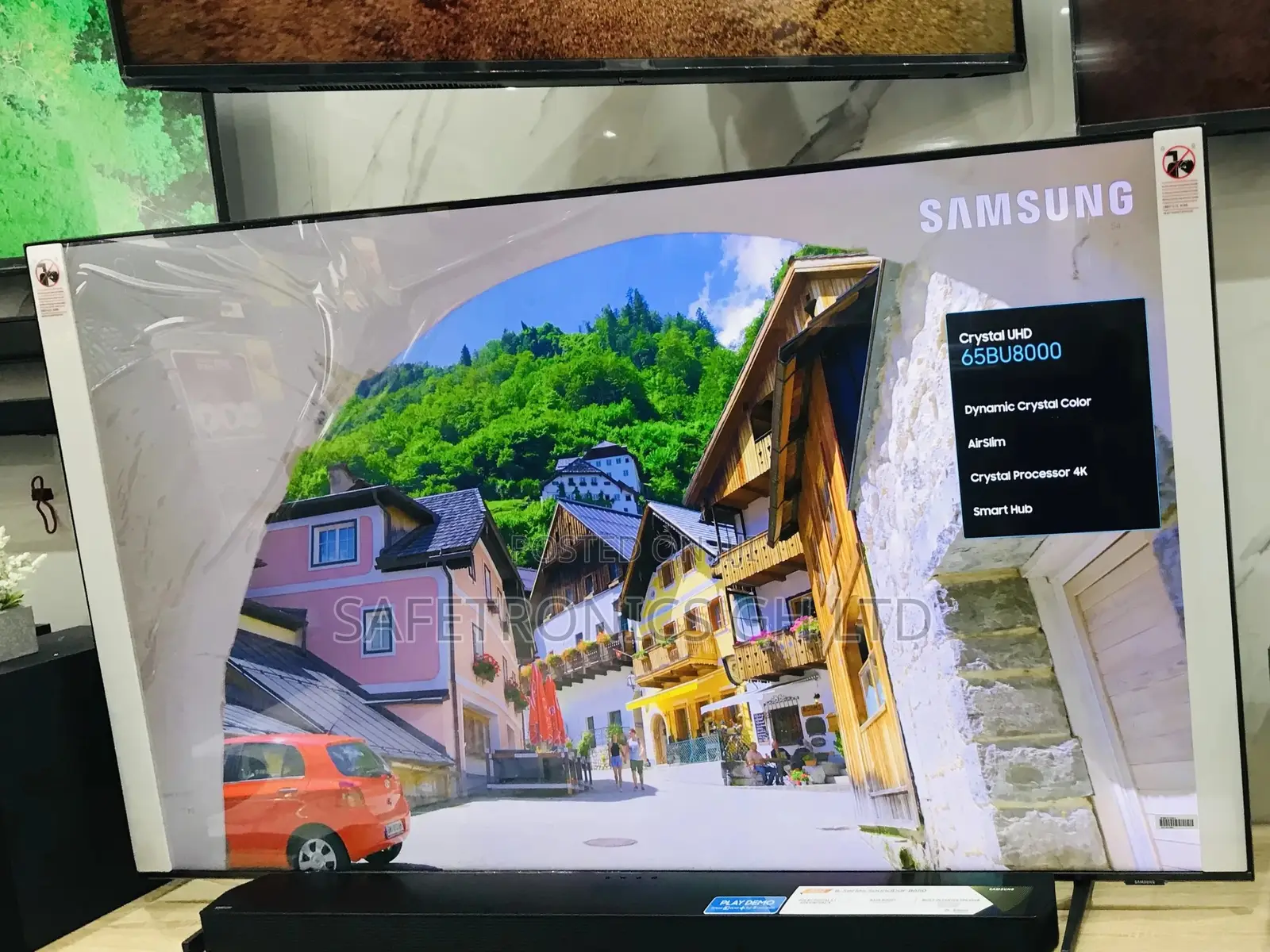 Essential Clear Crystal Au70 65 Inches Glossy LED Samsung