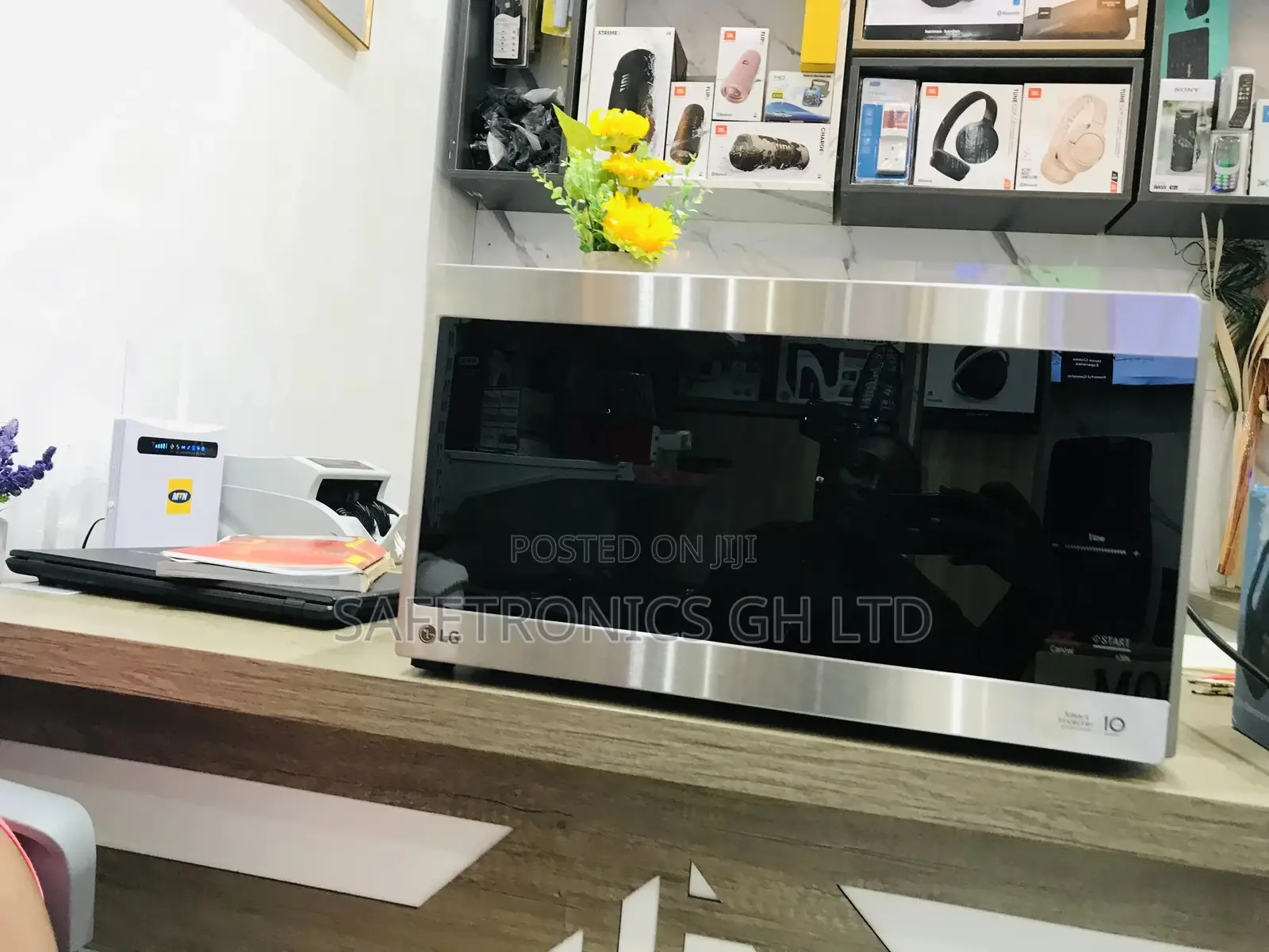 42L Oven MH8265C1S LG Smart Inverter Microwave 