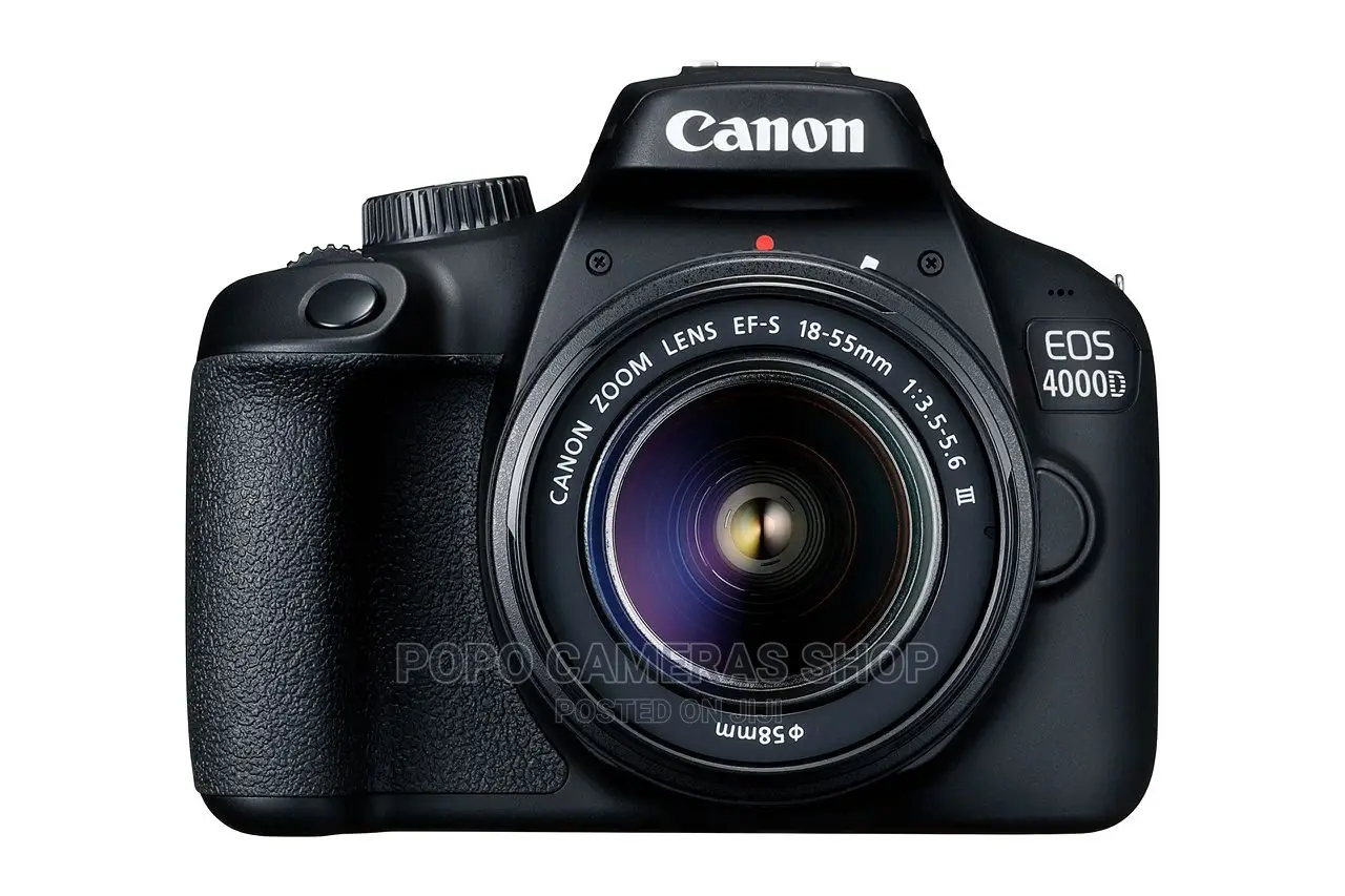Canon 4000d With 18-55mm Lens