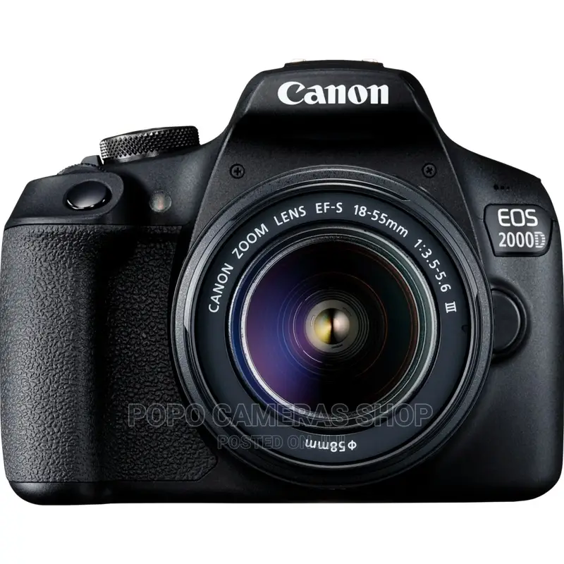 Canon 2000D With 18-55mm Lens