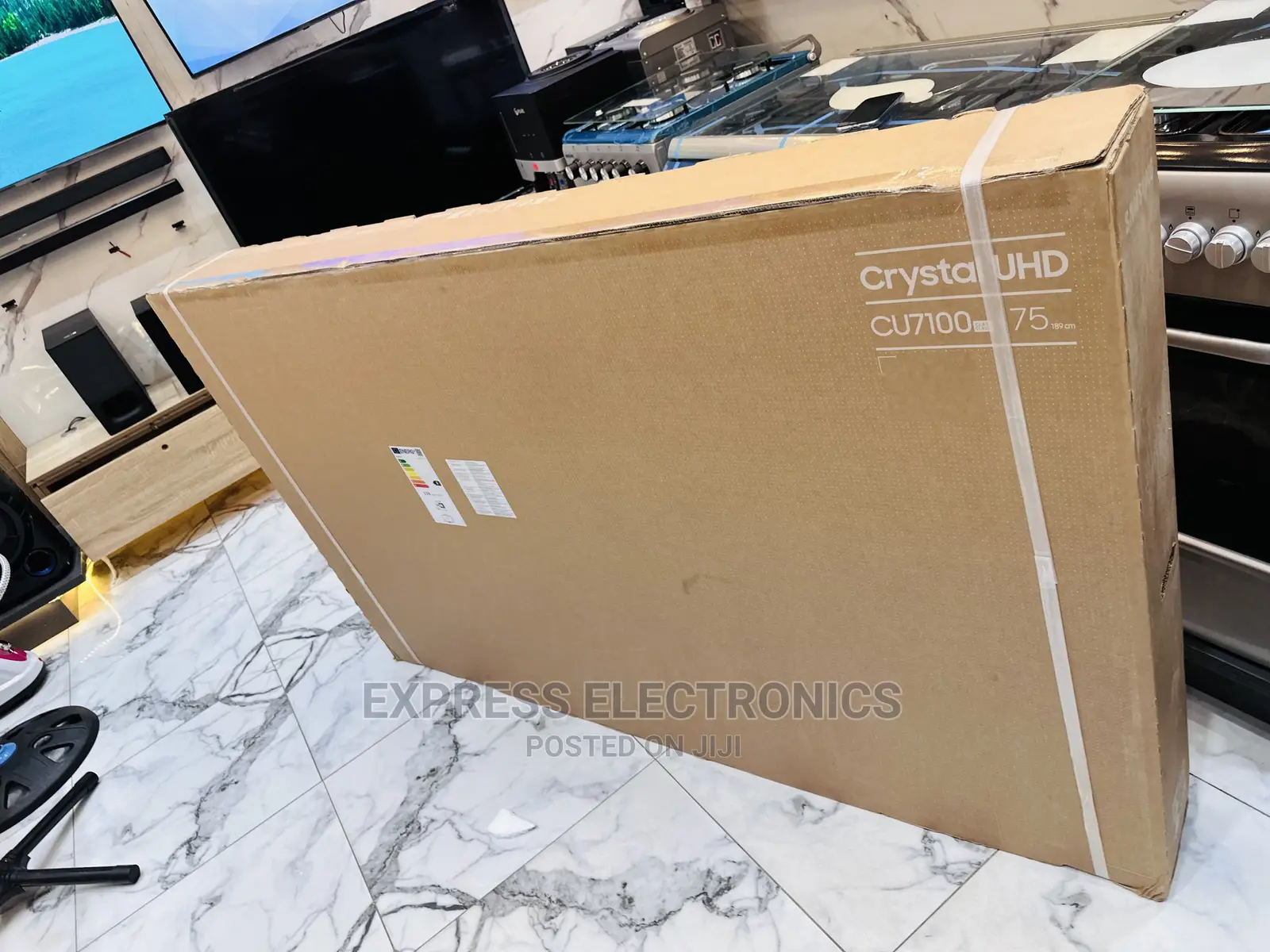 Authentic New Samsung Cu8000 Ua75” Uhd Smart Glossy Screen