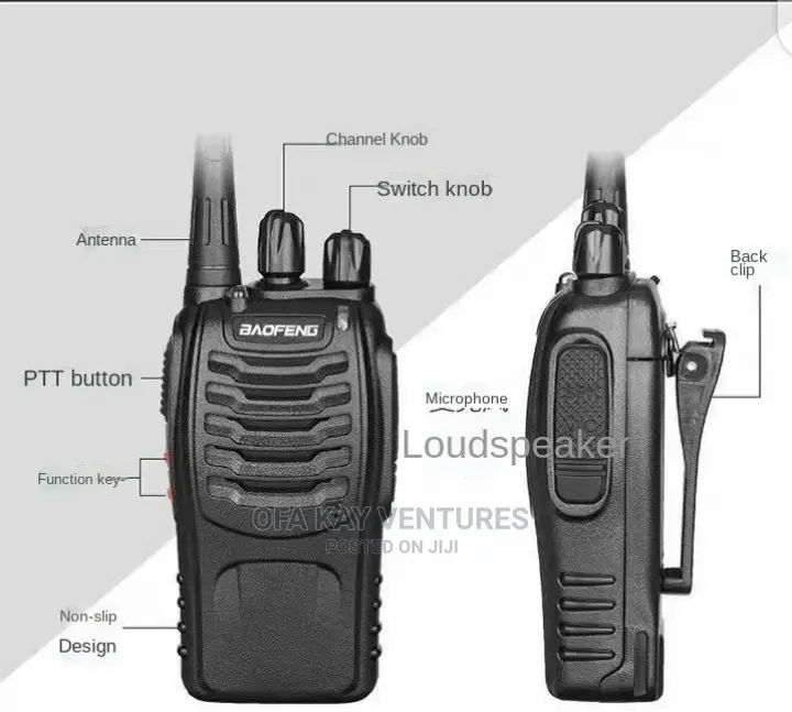 Walkie-Talkie for High Alert