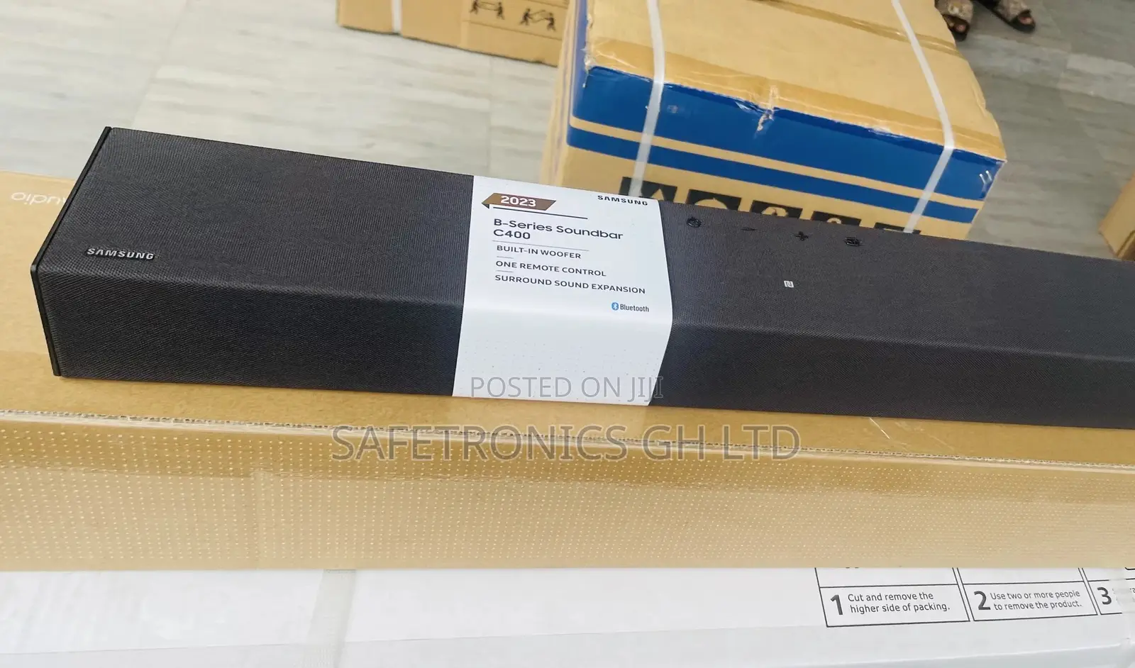 Connectivity Bluetooth Wireless Soundbar Samsung HWC400