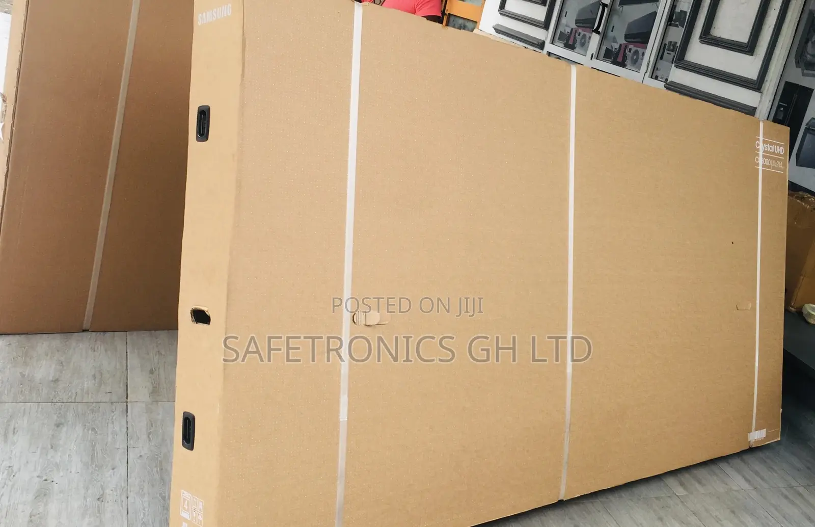 Clear 85 Inches Glossy Led Samsung Uhd Cu80 Tv