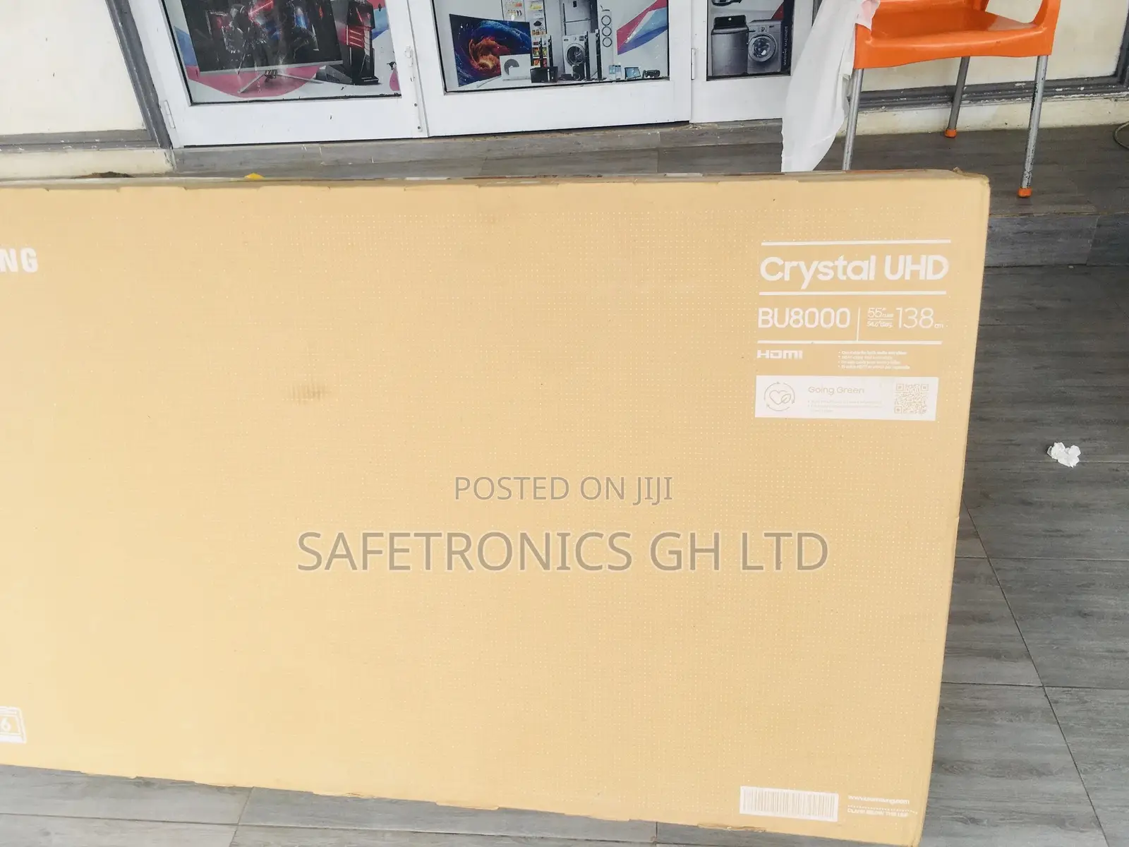 Brand New Glossy Samsung Bu80 55 Inches Glossy Smart Crys