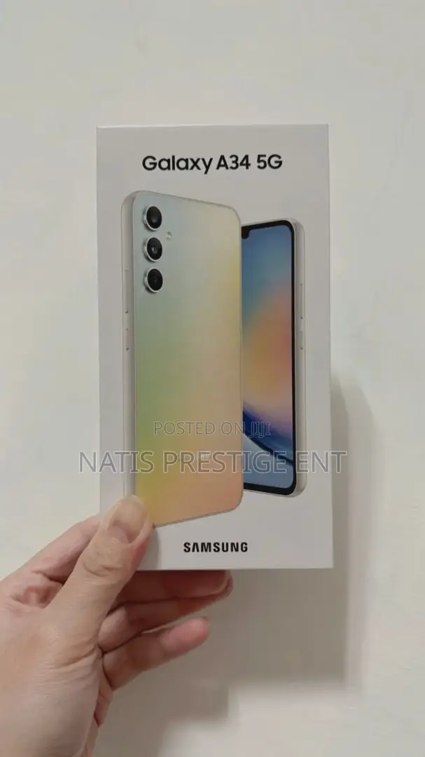 New Samsung Galaxy A34 128 GB Black