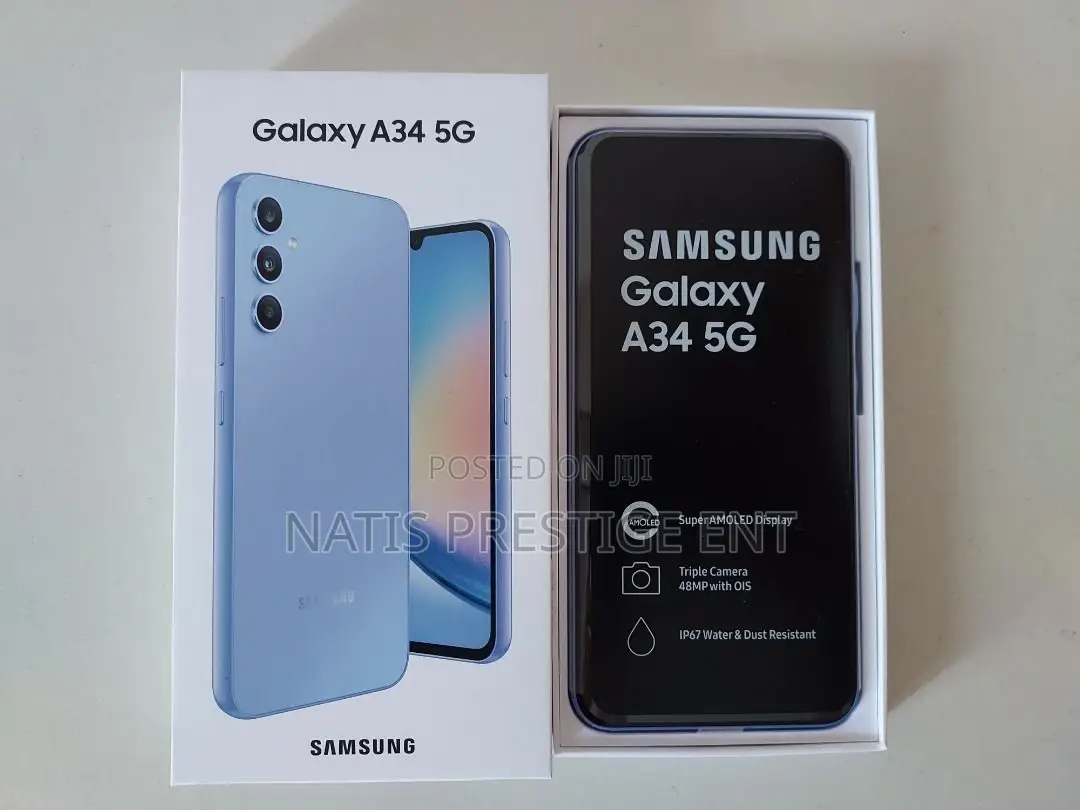 New Samsung Galaxy A34 128 GB Black