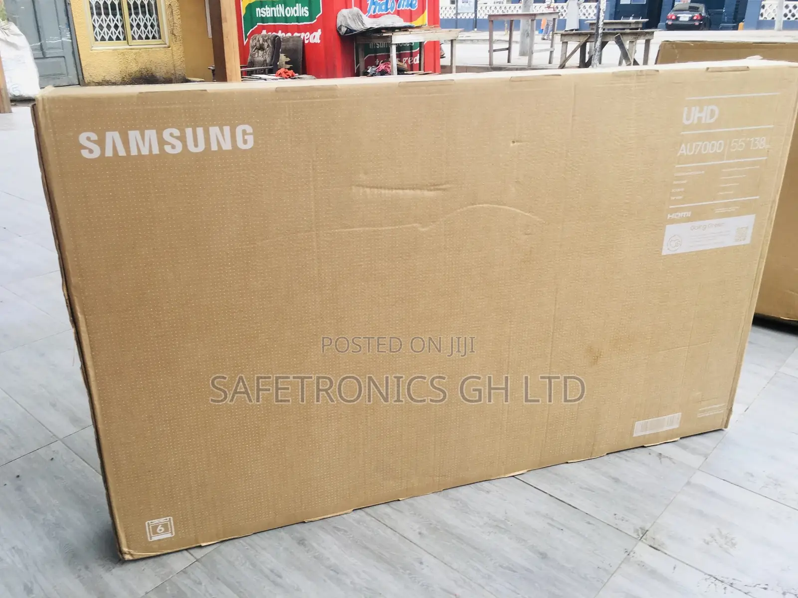 Text or Call 55 Inches Glossy Samsung Ua Au70 Smart Tv