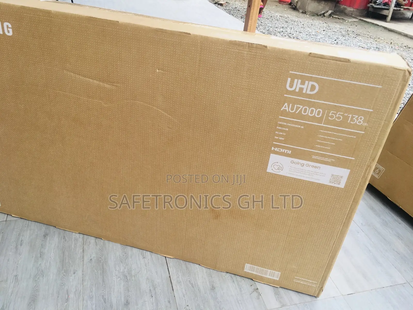 Neatly Sealed Uhd Glossy Samsung Ua Led Au70 Tv
