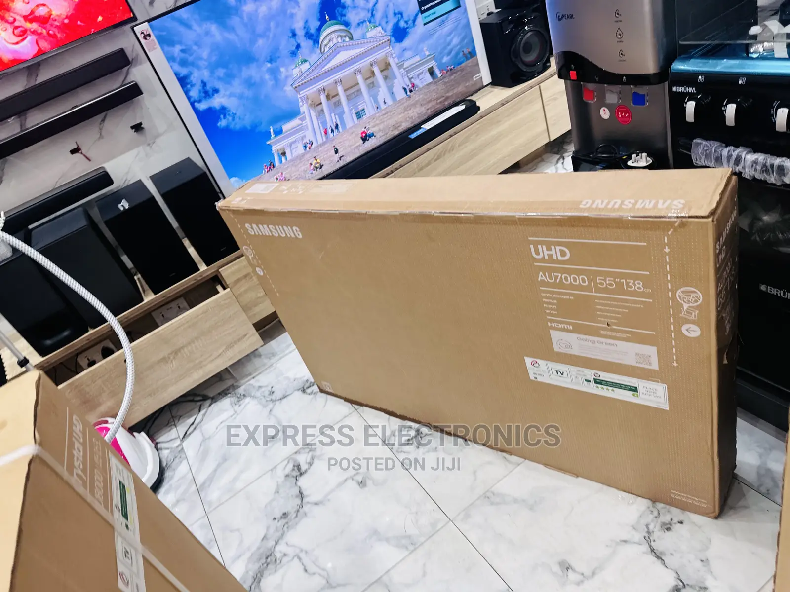 Foreign Standard Sleek Samsung UHD Smart Ua55”Series 7 Tv