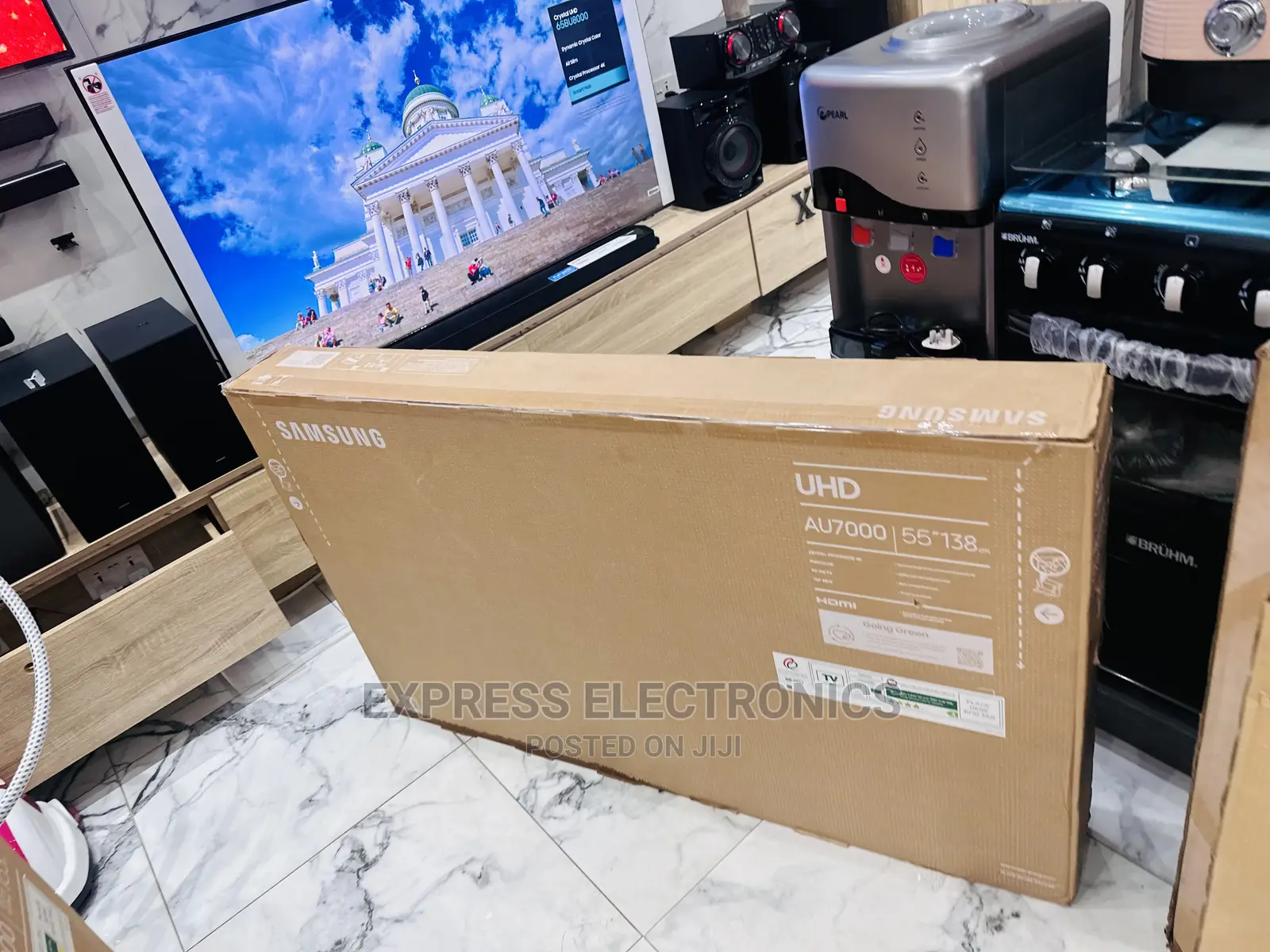 Foreign Standard Sleek Samsung UHD Smart Ua55”Series 7 Tv