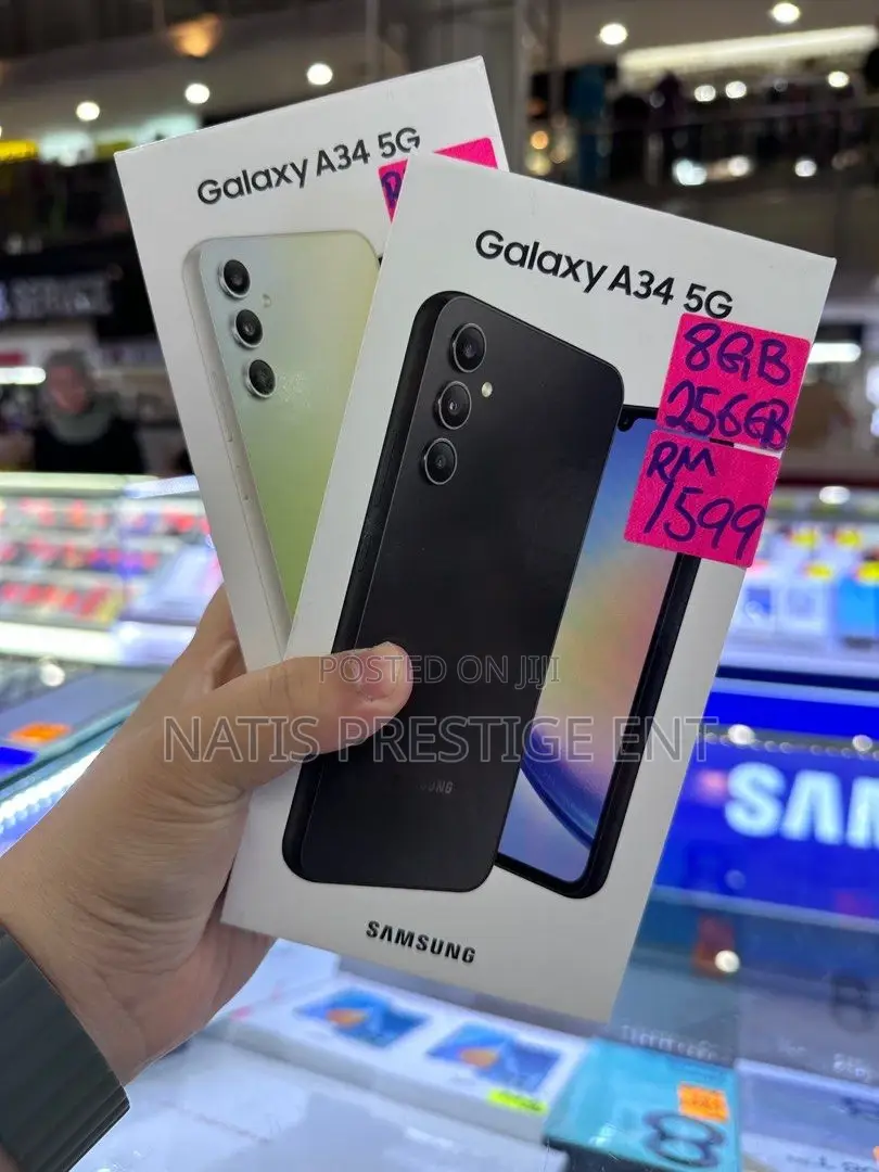 New Samsung Galaxy A34 128 GB Black