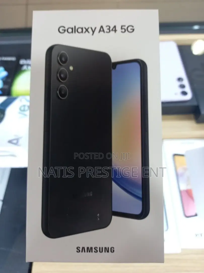 New Samsung Galaxy A34 128 GB Black