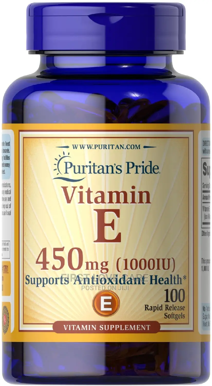 Puritan's Pride Vitamin E 450mg