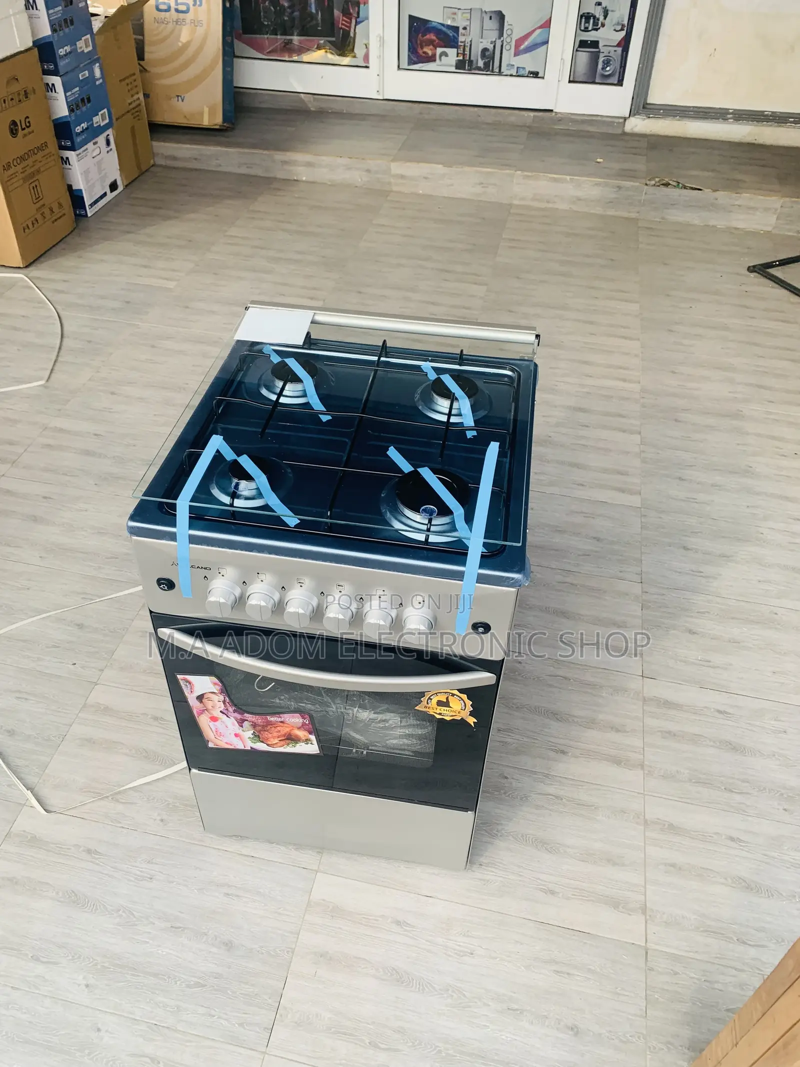 Acquire Affordable Volcano 4B Auto Ignition Gas Cooker