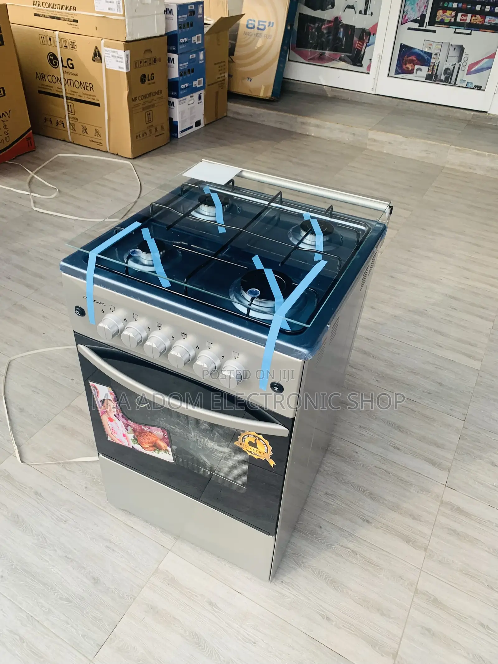 Acquire Authentic Volcano 4B Auto Ignition Gas Cooker