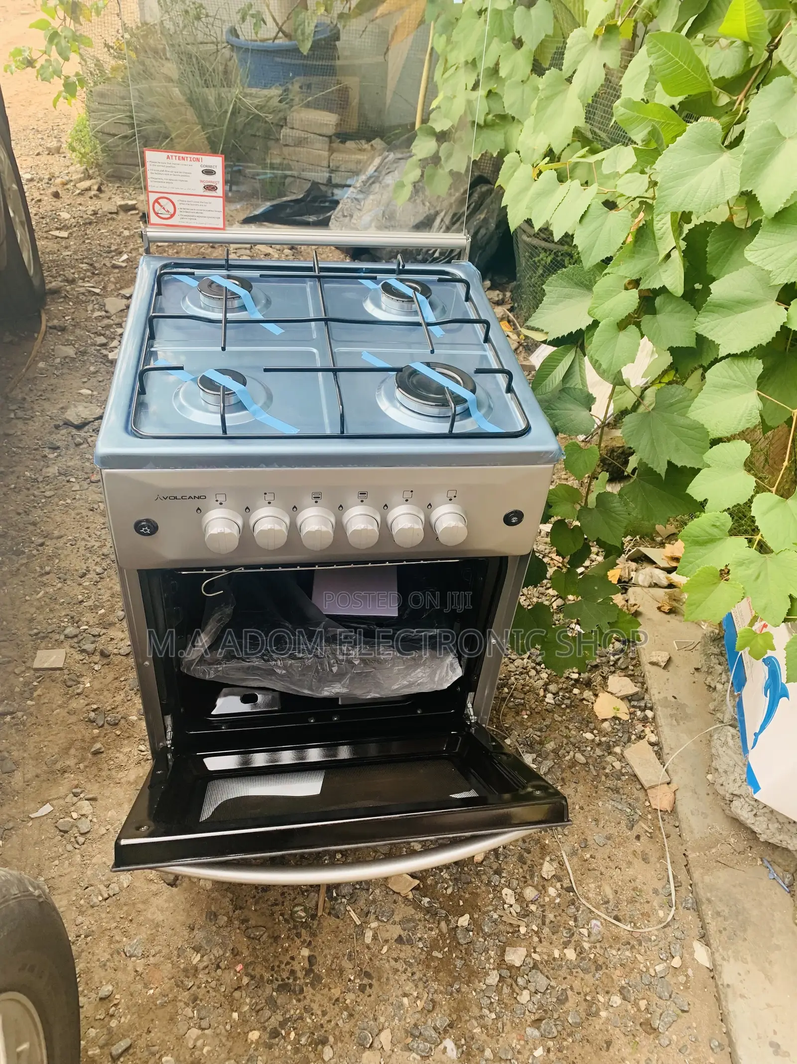 Acquire Newest Volcano 4B Auto Ignition Gascooker With Grill