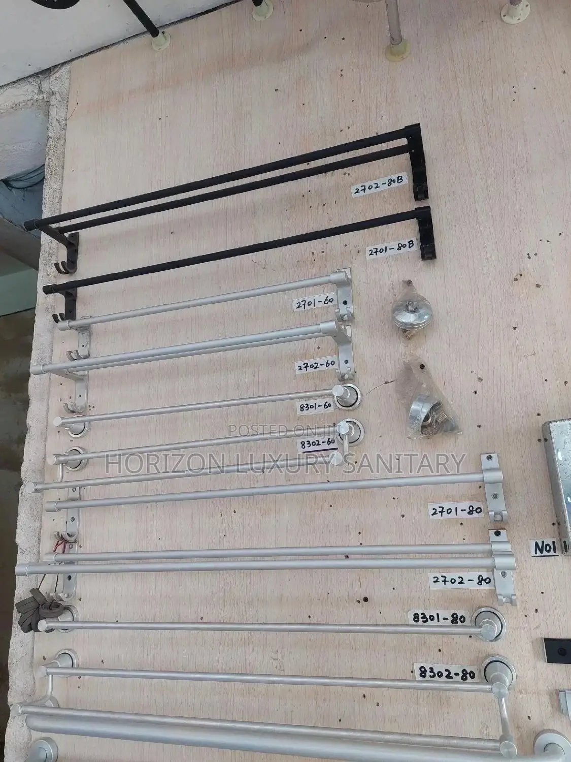 Single and Double Towel Rails