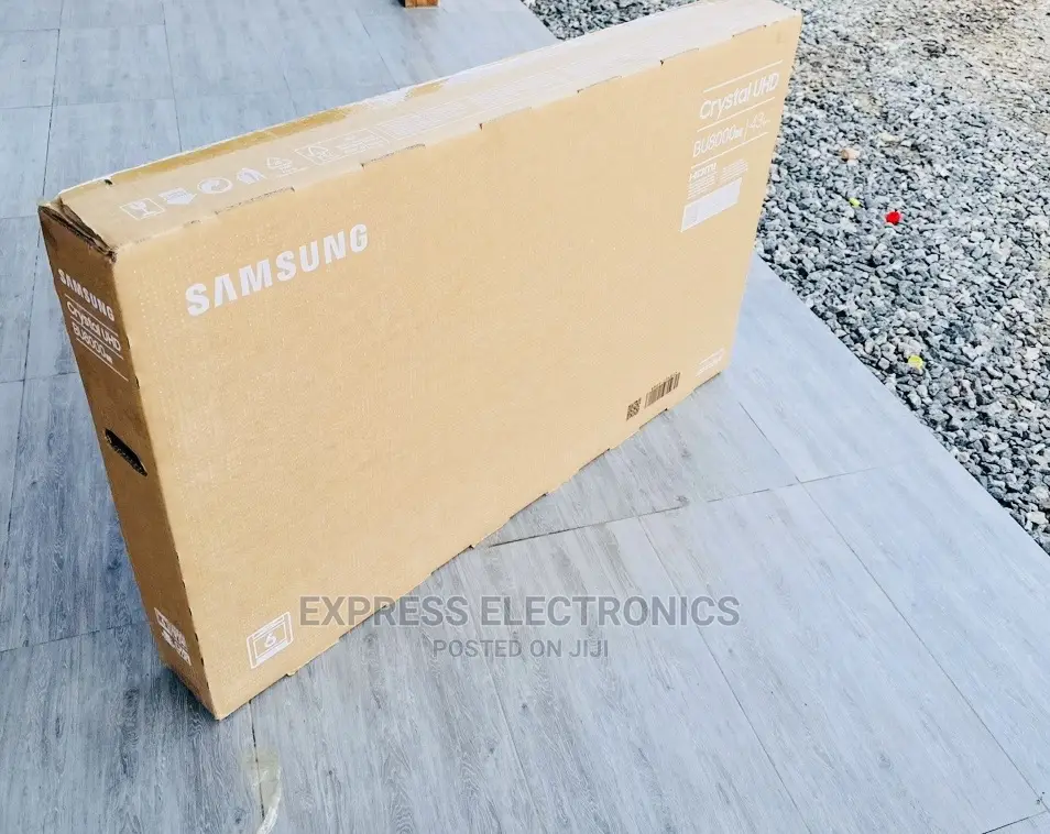 UA43”UHD Smart Samsung Bu8092 Glossy Black Screen 