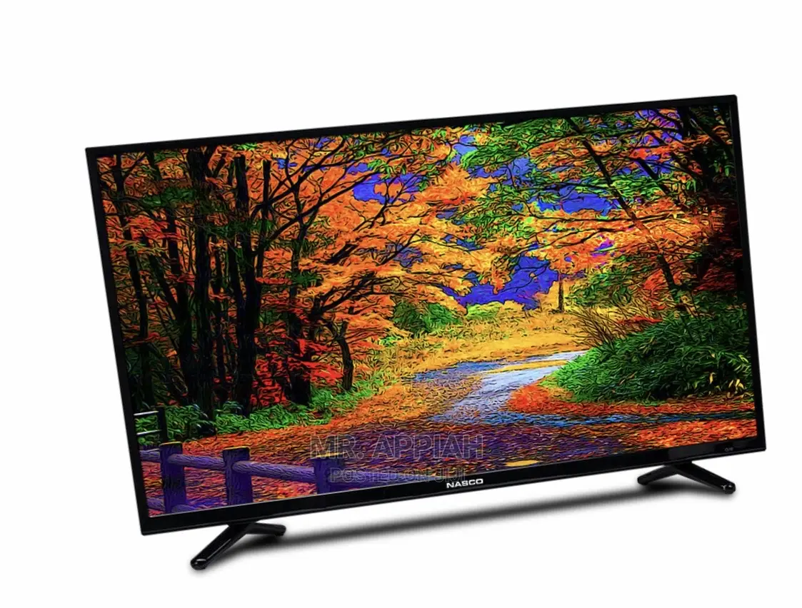Sealed in Box Nasco 65” Uhd Smart Satelite LED Tv(Black)