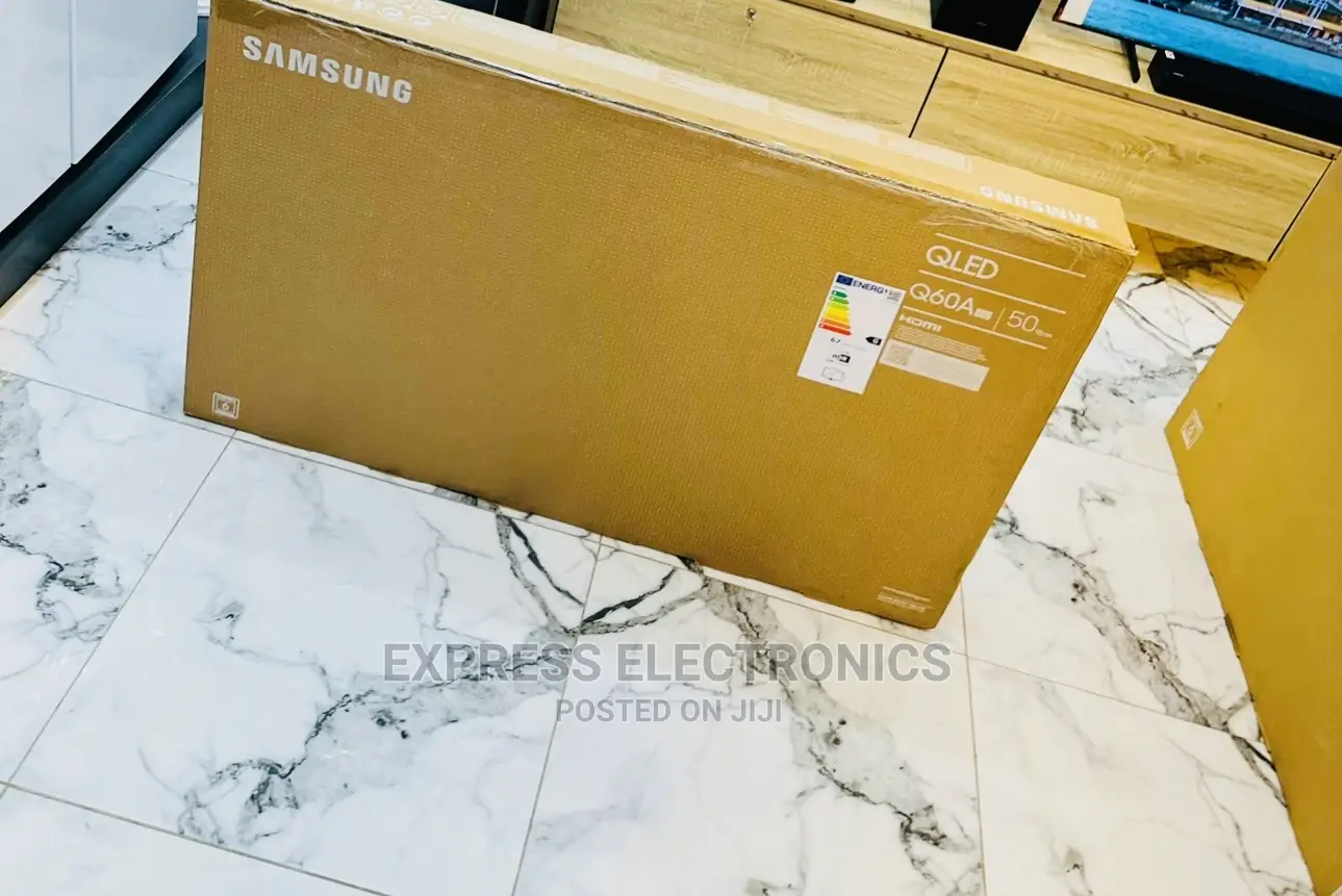 Enjoy  Clear Display QLED Samsung 50Q60A UHD Smart Tv 