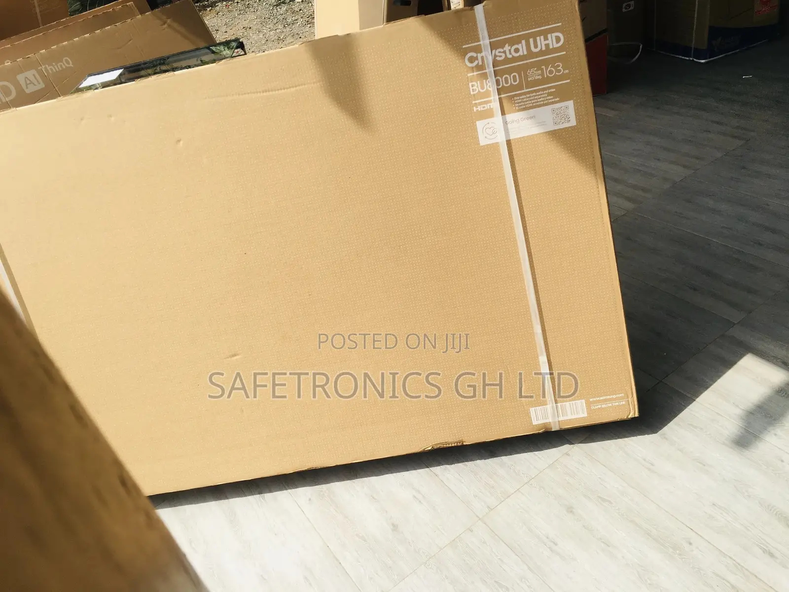 Crystal Samsung UHD 65 Inches LED Glossy BU80 Smart Tv