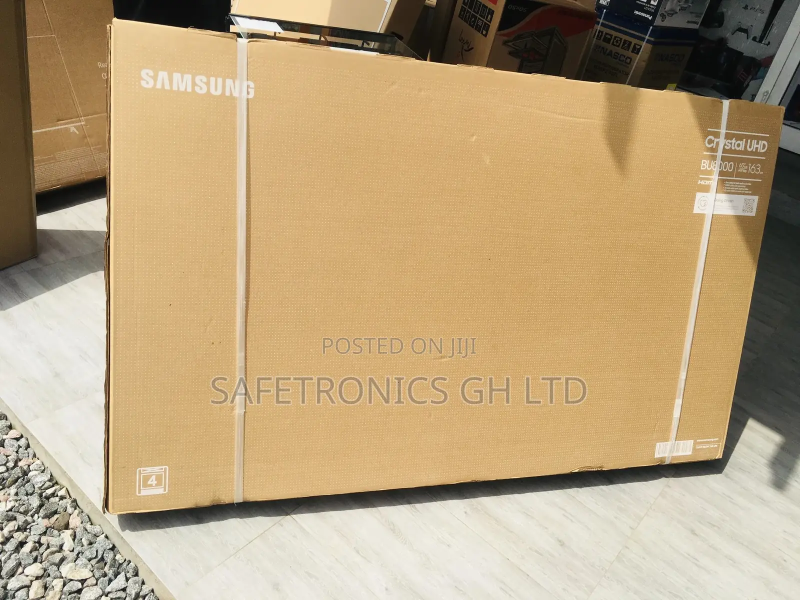 Reliable Samsung 65 Inches Glossy LED BU80 Smart UHD Tv