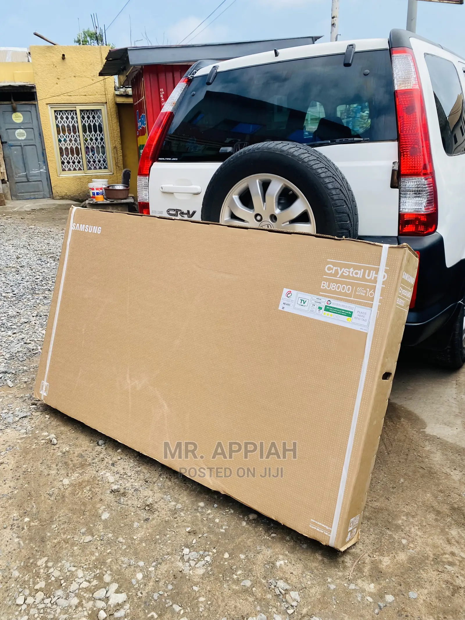 Original New 65bu8000 Samsung LED Tv(65”)Black Color.