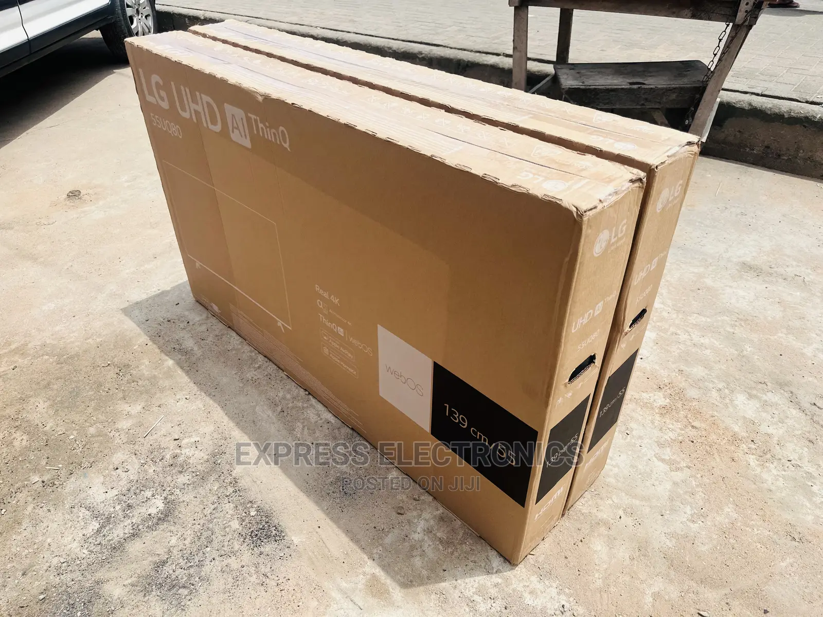 LG UHD Mega Contrast LED Display 55”Uq80 Tv